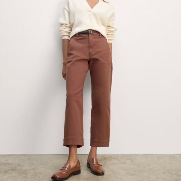 Everlane Pants - Everlane Brown Straigh Leg Jeans/Pants